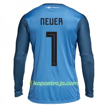 Billiga Fotbollströjor Tyskland Neuer 1 Målvakt VM 2018 Hemma tröja Långärmad